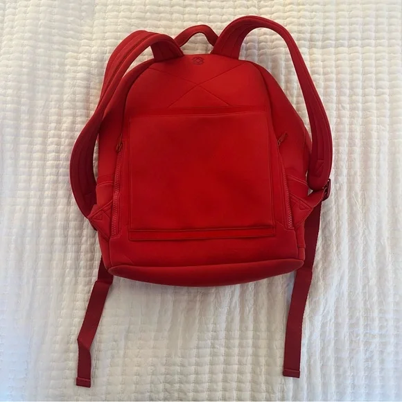 Dagne Dover Red Dakota Backpack Size Medium - Picture 8 of 9